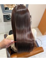 アロー(ARrow)&nbsp;暖色系カラー×髪質改善トリートメント