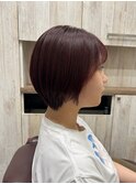 【大人×可愛い】丸みショート