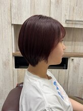 ハルジュヘアーリゾート(haruju HairResort) 【大人×可愛い】丸みショート