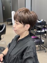 ハルキ ミナト ジャパン オオサカ(HARUKI MINATO japan OSAKA)&nbsp;40代50代60代白髪マッシュショートボブ大人美人くびれ髪質改善