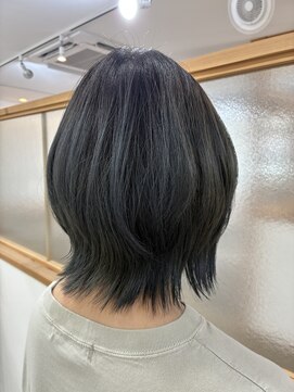 マルコ(marco) アッシュブルー×外ハネ