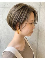 アンティ(ANTI)&nbsp;横顔美人になれる、束感ハイライトショート