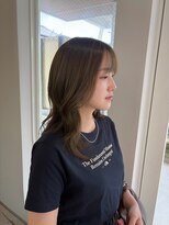 アエル(AELU)&nbsp;透け感たっぷりオリーブカラー
