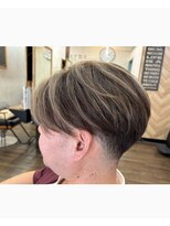 ジェルム ヘアーワークス(germe hair works)&nbsp;メンズハイライトスタイル