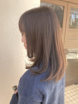 チャコレ パーチ 北千住店(Chacolle perch) フォギーベージュ×レイヤーカット