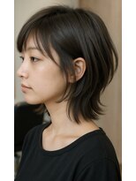 ソレイユ 新宿御苑前 (SOLEIL)&nbsp;206. 黒髪ショート/骨格矯正カット/デザインカラー