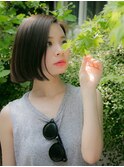 ナチュラルなワンレングズボブ☆