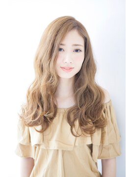 パステル ヘアー デザイン 平井北口(Pastel Hair Design) 透明感のあるハイトーンカール