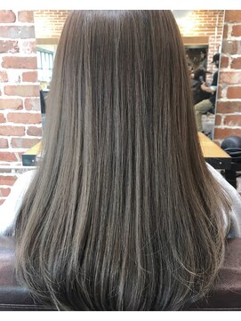 チョビー(Chobii) 【chobii】極細グレージュハイライト☆イルミナカラー