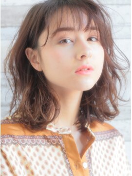 キース ヘアアンドメイク 恵比寿(kith. hair&make) 恵比寿kith.本田寿雄×ほつれカールミディ