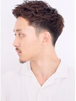 アイスバーグ(eyesburg)&nbsp;ツーブロックニュアンスパーマショート【eyesburg 清澄白河】