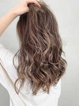 アルバム 銀座(ALBUM GINZA) オリーブベージュカーキベージュレイヤーロング_ba293262a