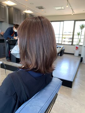 アクト 仙台店(ACT) ナチュラル 外ハネ シアベージュ ココアブラウン