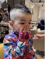 ヘアーワークス ヘルム 渋谷店(HAIR WORKS HELM)&nbsp;[HELM渋谷]キッズモヒカン