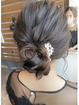 ルー(loup)&nbsp;ヘアセット/アップスタイル/結婚式/福岡/天神/大名