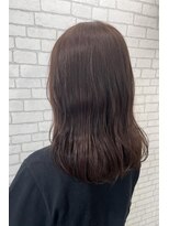 ミューバイケンジ(miu by KENJE)&nbsp;miu＆伊藤夏海 #ブリーチなし透明感ブラウン◎