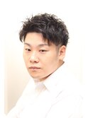 【ヨシザワ人形町】アイロンパーマでスパイラルパーマ
