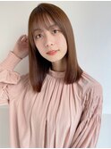 【HONEY渋谷】ツヤツヤ美髪ストレート×ベージュブラウン