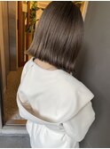 【ブリーチなし】赤みゼログレージュ