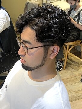 リスタバイネオリーブ 浅草(Re:sta by neolive) 無造作カーリーパーマ外国人風パーマハードパーマメンズパーマ