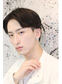 好感度間違いなし！！　前下がり刈り上げセンターパート！！