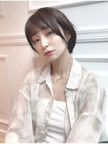 テュケー(TYCHE)&nbsp;大人可愛い丸みショートボブ20代30代40代50代小顔ボブ