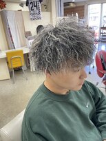 ロジーリリーヘアーズ(Rosy Lily hair's)&nbsp;ツイストスパイラル　ホワイトメッシュ