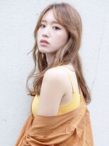 アルバム 渋谷パルコ(ALBUM)&nbsp;大人フェミロング_グレーベージュレイヤーロング前髪パーマ_8928