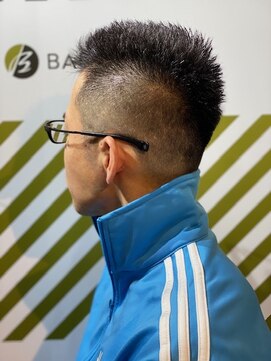 バーバーバー 四谷(BARBER-BAR) ソフトモヒカンスタイル