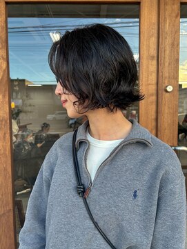 カフネ(cafne) ボブ*ニュアンスパーマ*20代30代*田中啓之
