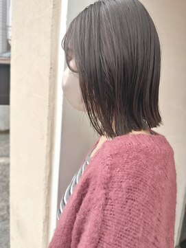ドルチェ(Dolce) 切りっぱなしボブ/くすみブラウン