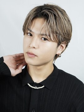 オーシャントーキョー 渋谷(OCEAN TOKYO) ナチュラルセンターパートローライト韓流マッシュ