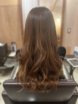 エン(EN) 透け感シナモンベージュ