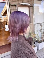 クラップス 京急富岡(CLAPS)&nbsp;ダブルカラーショートボブインナーカラーハイライトケアブリーチ