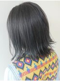 外はねボブ_グレージュ