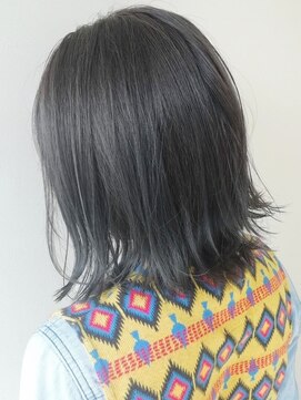 リコラックスビー 中百舌鳥(LICO LUXBE) 外はねボブ_グレージュ