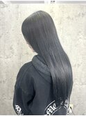 編み込みエクステロング/ブルーブラックネイビーヘア