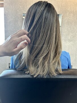 サニーサイドサロン(SUNNY SIDE SALON) エアタッチバレイヤージュカラー