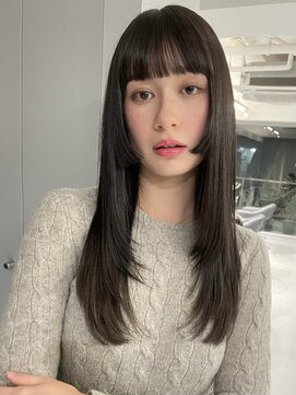 トイ(TOI) 姫カット/ロングレイヤーカット/グレージュ