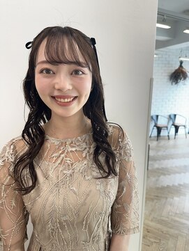 シーン 読売ランド前(SCENE) ツインハーフアップ