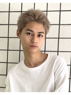 ジュネスゼロニ(JUNES 02) スパイキーショートミルクティーベージュ