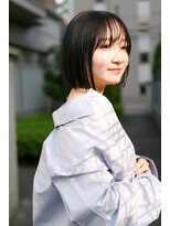 サロンドミルク 新百合ヶ丘店(salon de MiLK)&nbsp;暗髪、艶bob！！