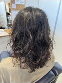 ふわふわカーリーヘア