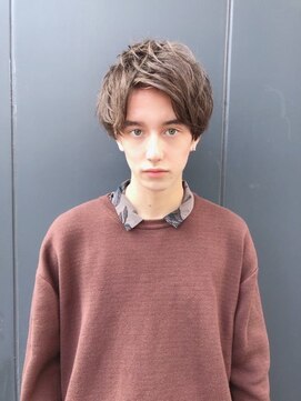 アレンヘアー 郡山開成店(ALLEN hair) アップバング×マッシュスタイル〈郡山/郡山開成〉