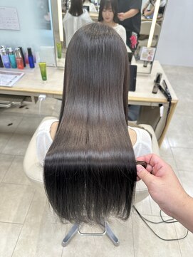 ケンジ 平塚ラスカ店(KENJE) 髪の素材美を活かす髪質改善ストレート/最高級髪質改善