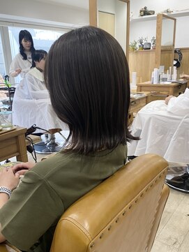 メアリー バイ メリー(marry by merry) 【立町メアリーバイメリー】☆アッシュベージュ×外ハネボブ☆