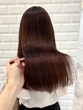 リルミー(Lilme) サブリミック髪質改善×ピンクカラー＊まゆ