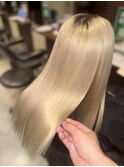髪の負担気になる方におすすめ髪質改善カラー