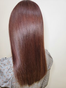 松本平太郎美容室 吉祥寺パートファイブ(PART5) ストレートロング×イノアカラー/30代40代50代60代