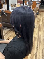 デビュー ヘアーメイク&nbsp;黒髪/ボブルフ/ネビージュ/小顔/ワンレン/水戸/髪質改善/前髪